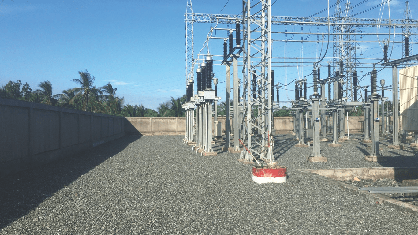 110kV Substation of Ba Tri Wind Power Plant